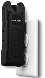 POLICE Stun Gun 628 - Max Voltage Rechargeable With LED Flashlight Siren Alarm - Black