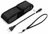 POLICE Stun Gun 916 - Max Voltage Rechargeable With LED Flashlight - Black
