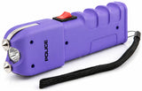 POLICE Stun Gun 928 - Max Voltage Rechargeable With LED Flashlight - Purple