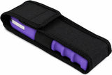 POLICE Stun Gun 928 - Max Voltage Rechargeable With LED Flashlight - Purple
