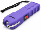 POLICE Stun Gun 928 - Max Voltage Rechargeable With LED Flashlight - Purple