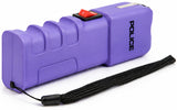 POLICE Stun Gun 928 - Max Voltage Rechargeable With LED Flashlight - Purple