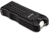 POLICE Stun Gun 628 - Max Voltage Rechargeable With LED Flashlight Siren Alarm - Black