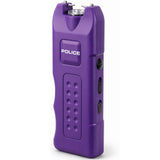 POLICE Stun Gun 628 - Max Voltage Rechargeable With LED Flashlight Siren Alarm - Purple