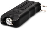 POLICE Stun Gun 628 - Max Voltage Rechargeable With LED Flashlight Siren Alarm - Black
