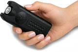 POLICE Stun Gun 628 - Max Voltage Rechargeable With LED Flashlight Siren Alarm - Black