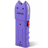 POLICE Stun Gun 928 - Max Voltage Rechargeable With LED Flashlight - Purple