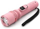 POLICE Stun Gun 305 - Max Voltage Rechargeable With LED Flashlight - Pink