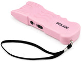 POLICE Stun Gun 916 - Max Voltage Rechargeable With LED Flashlight - Pink