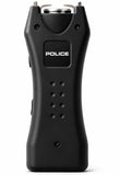 POLICE Stun Gun 618 - Max Voltage Mini Rechargeable With LED Flashlight - Black