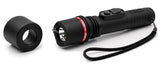 POLICE Stun Gun 305 - Max Voltage Rechargeable With LED Flashlight - Black