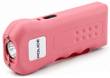 POLICE Stun Gun 512 - Max Voltage Mini Rechargeable With LED Flashlight - Pink
