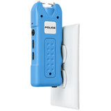 POLICE Stun Gun 628 - Max Voltage Rechargeable With LED Flashlight Siren Alarm - Blue