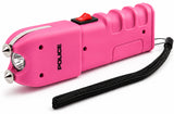 POLICE Stun Gun 928 - Max Voltage Rechargeable With LED Flashlight - Pink