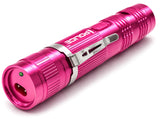 POLICE Stun Gun M12 - Max Voltage Metal Rechargeable With LED Flashlight - Pink