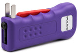 POLICE Stun Gun 512 - Max Voltage Mini Rechargeable With LED Flashlight - Purple