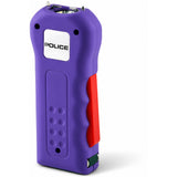 POLICE Stun Gun 512 - Max Voltage Mini Rechargeable With LED Flashlight - Purple