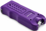 POLICE Stun Gun 628 - Max Voltage Rechargeable With LED Flashlight Siren Alarm - Purple