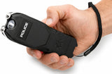 POLICE Stun Gun 2101 - Max Voltage Rechargeable With LED Flashlight Siren Alarm