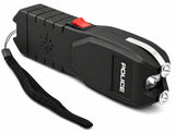 POLICE Stun Gun 2101 - Max Voltage Rechargeable With LED Flashlight Siren Alarm