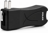 POLICE Stun Gun 398 - Max Voltage Rechargeable With LED Flashlight - Black