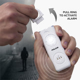 POLICE Personal Alarm Keychain Flashlight 130dB Siren Alarm