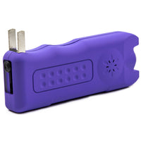 POLICE 628 Max Volt Rechargeable Stun Gun With LED Flashlight & Siren Alarm – Black