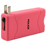 Police Stun Gun 800 Mini Rechargeable Pink Taser Flashlight