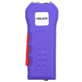 Police Stun Gun 512 Rechargeable Taser LED Flashlight Purple