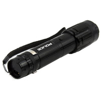 POLICE Stun Gun 1159 Metal Rechargeable with LED Flashlight