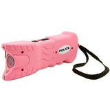 POLICE Stun Gun 916 Rechargeable Pink Taser Flashlight