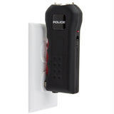 Police Stun Gun 512 Rechargeable with LED Flashlight Black