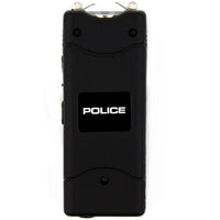 POLICE Stun Gun 800 Mini Rechargeable Taser Flashlight Black