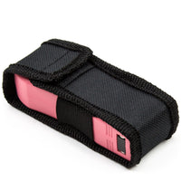 Police Stun Gun 398 Rechargeable with LED Flashlight Pink