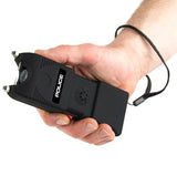 Police Stun Gun Rechargeable Alarm Taser Flashlight