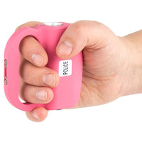 Police Stun Gun 519 Rechargeable Pink Taser Flashlight