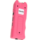 Police Stun Gun 628 Rechargeable Alarm Taser Flashlight Pink