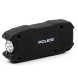 Police Stun Gun 1901 USB Rechargeable LED Flashlight Black