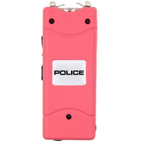 POLICE Stun Gun 800 Mini Rechargeable Taser Flashlight Pink