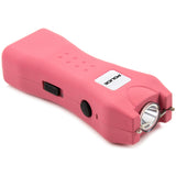 Police Stun Gun 618 Rechargeable Pink Taser Flashlight