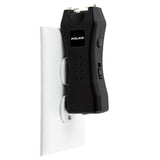 Police Stun Gun 618 Rechargeable Taser Flashlight Black