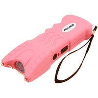 POLICE Stun Gun 916 Rechargeable Pink Taser Flashlight