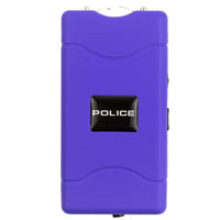 POLICE Stun Gun 800 Rechargeable Taser Flashlight Purple