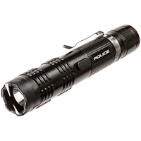 POLICE Stun Gun M12 Metal Rechargeable Taser Flashlight