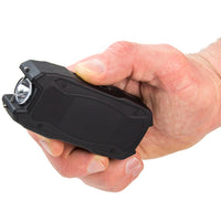 Police Stun Gun 1901 USB Rechargeable LED Flashlight Black