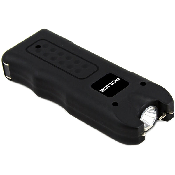 Police Stun Gun 628 Rechargeable Alarm Taser Flashlight