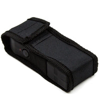 Police Stun Gun 398 Rechargeable with LED Flashlight Black