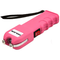 POLICE Stun Gun 928 Rechargeable Pink Taser Flashlight