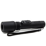 Police Stun Gun 305 Rechargeable with LED Flashlight Black