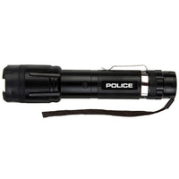 POLICE Stun Gun 1159 Metal Rechargeable with LED Flashlight